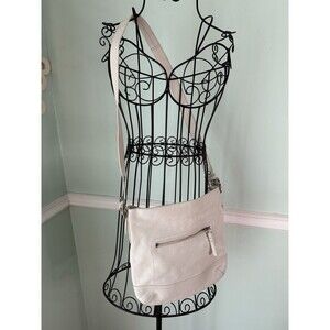 Coach 1415 Slim White Leather Soho Crossbody Shoulder Bag With Tassel‎